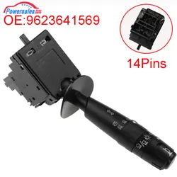 Turn Signal Light Switch For Peugeot 106 206 207 306 Fiat For Citroen 9623641569 251271 625369 6253-69 625367 Headlight Switch
