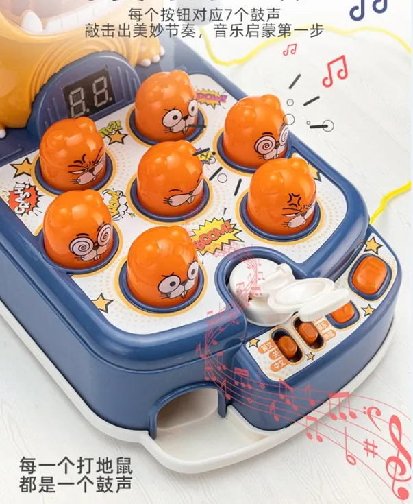 Groundhog-speelgoed voor baby's en jonge kinderen: een multifunctioneel cadeau voor het onderwijs van jonge kinderen van 1-2 jaar en een helft