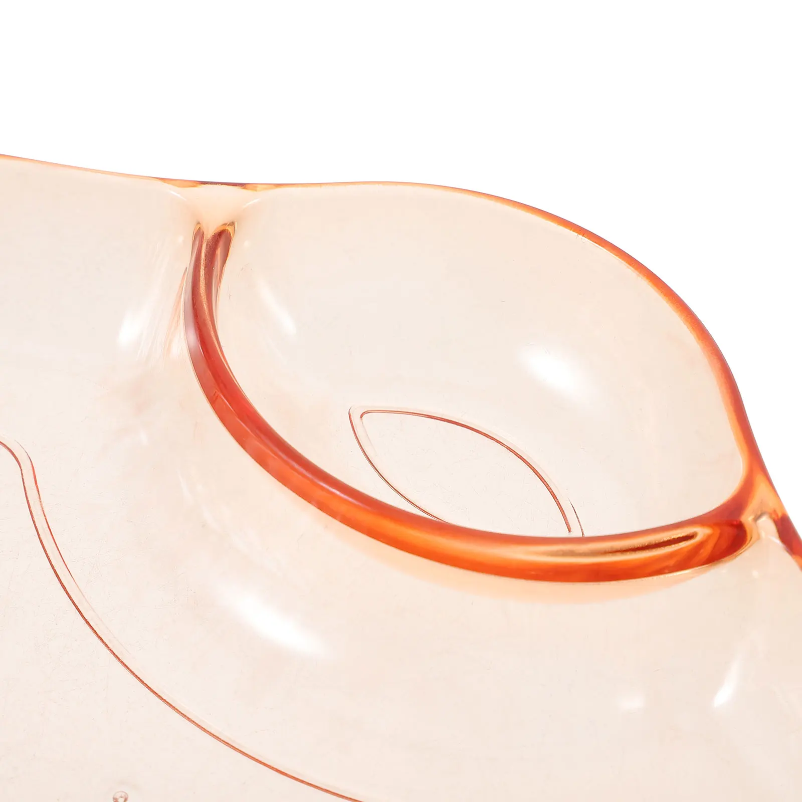 

4Pcs Storage Plates Shell Shaped Snack Tray Multi-Purpose Fruit Plate for Dried Fruits Nuts Chips Sushi Dessert Serving