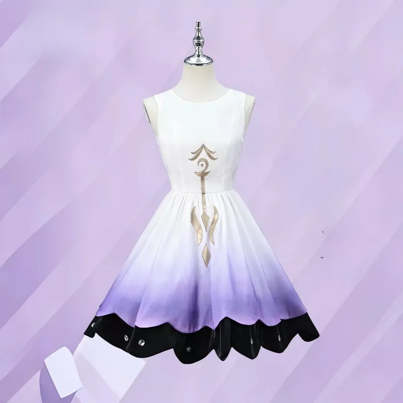 Honkai：Star Rail The Herta Cosplay Costume Little Cute Cat Series Dress Hat Uniform Suit Halloween Carnival Party Clothes view 4