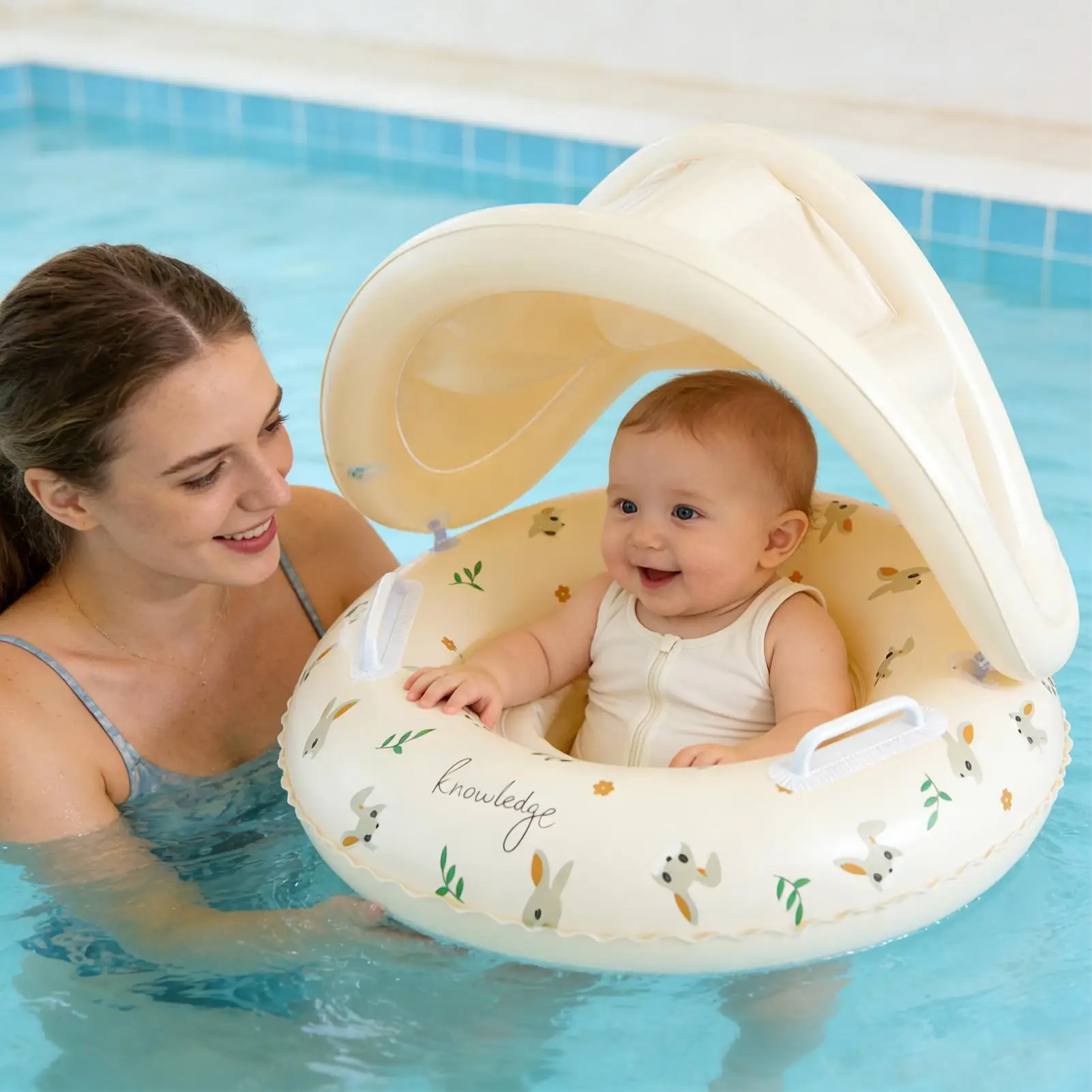 Dmuchane kółko do pływania dla – Baby Swimming Floater recenzja i cena