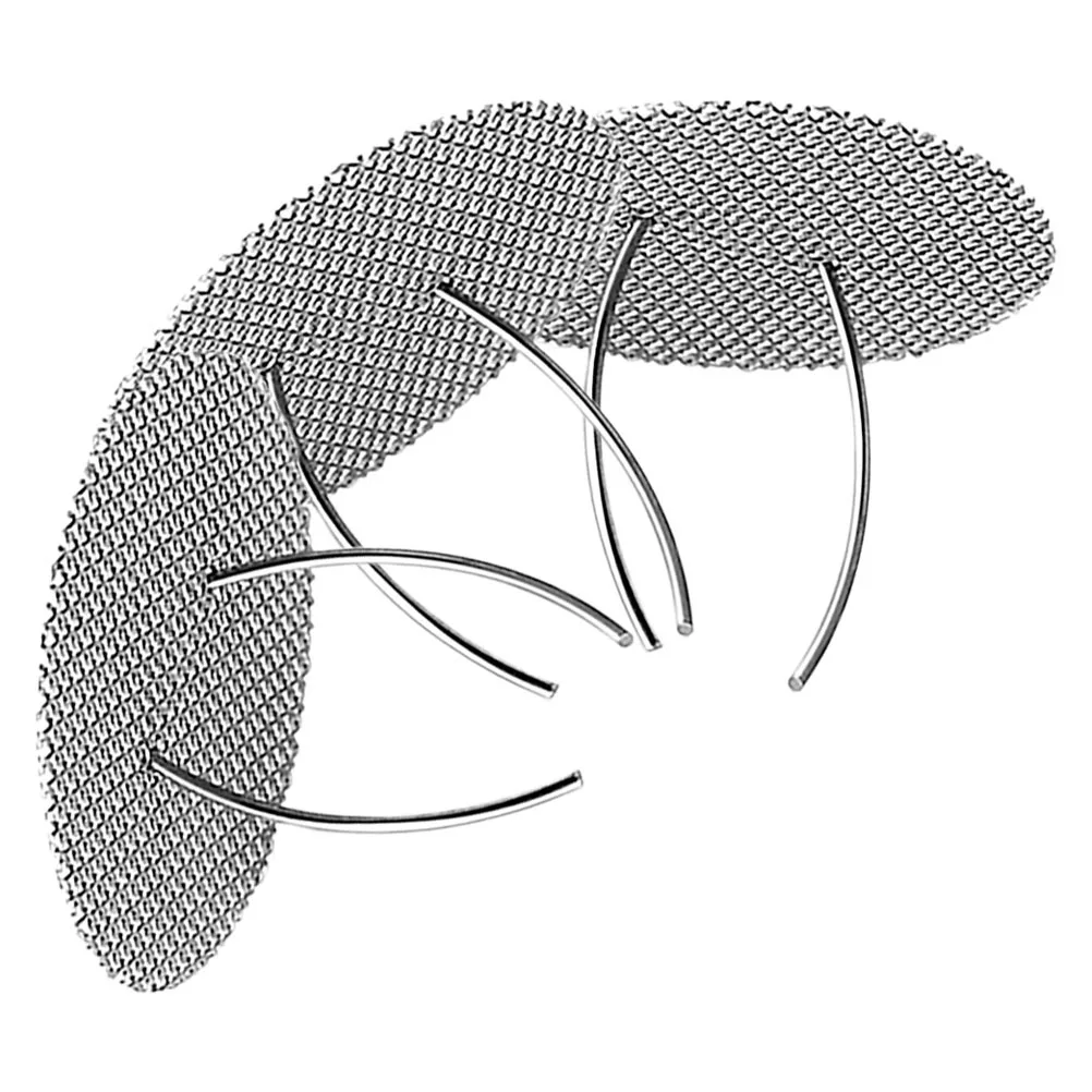 

3Pcs Stainless Steel Teapot Leaf Filter Insert Fine Mesh Tea Strainer Loose Leaf Infuser Replacement Tea Accessories