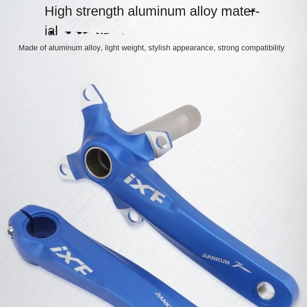 Durable IXF Bike MTB Crank 104 BCD 170mm MTB Bike Crankset Hollowtech Narrow Wide Chainring Road Bicycle Parts