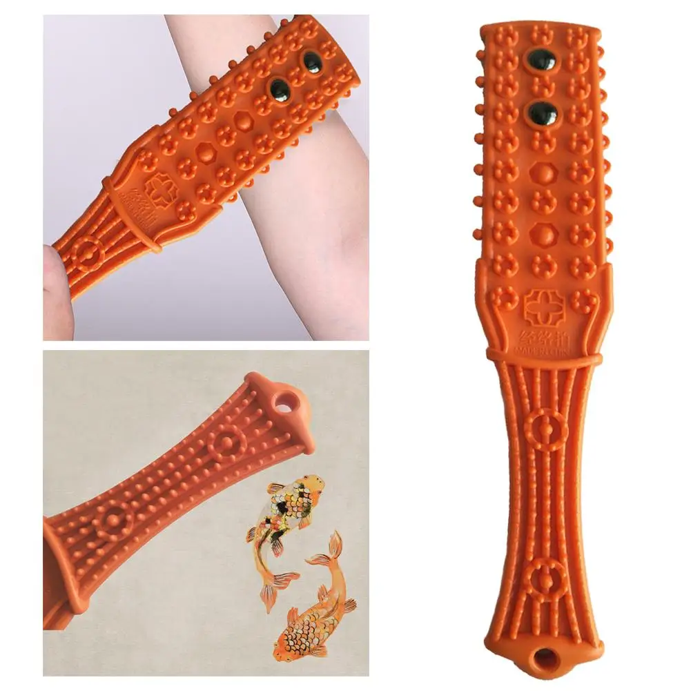 

Magnetic Beads Meridian Patted Sand Board Fever Board Palm Beat Body Massage Tool Massager Massager Care Meridian Y4W1