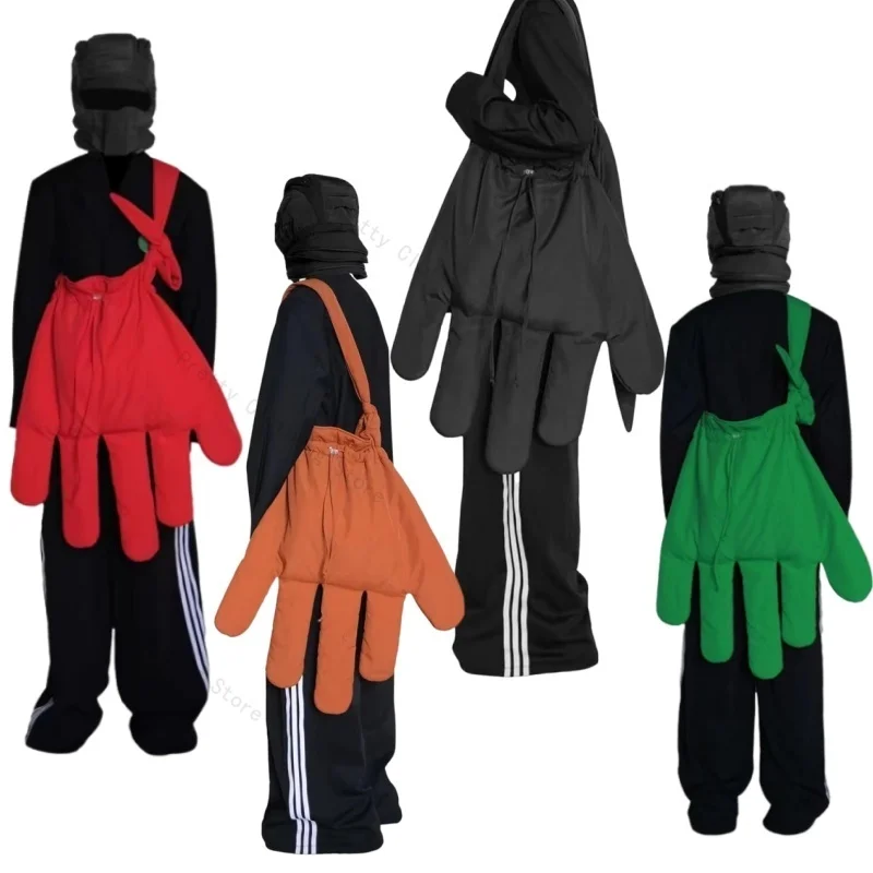 موضة الأحمر النايلون ملابس العمل قفازات حقيبة كروسبودي لطيف السفر محفظة المرأة زوجين حقائب كتف الترفيه الكلاسيكية Y2k حمل حقيبة