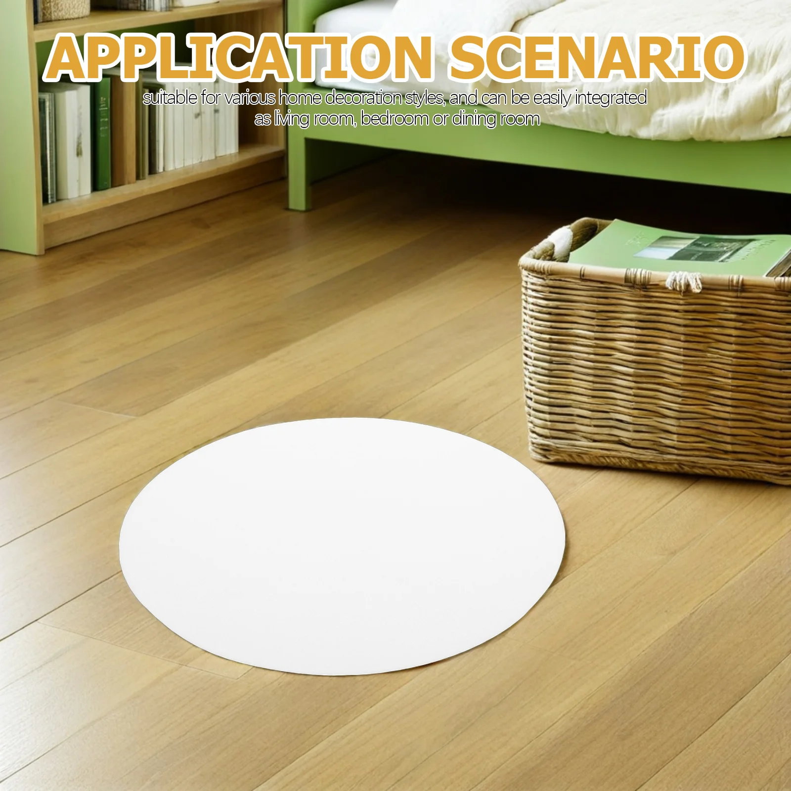 

Ceiling Lamp Diffuser 39.5Cm Round White Acrylic Light Cover For Led Flush Mount Fixtures Frosted Diffuser Disc Replacement