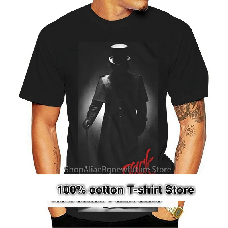 Exclusive Men'S T-Shirt - Jack The Ripper Design (Sb038) Cotton Customize Tee Shirt