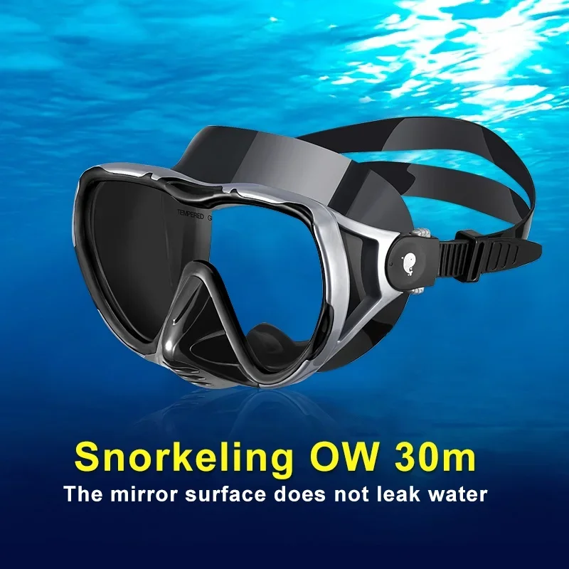 HD Diving Masks for Men and Women Professional Anti-Fog Diving Mask for Adults with 180° Field of View Diving Accessories