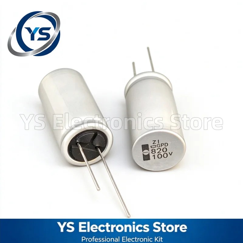 5-50PCS NCC GPD Series 100V820uF 18x35mm 820UF100V 100V 820UF High Temperature 135℃ Electrolytic Capacitor NIPPON CHEMI CON NEW