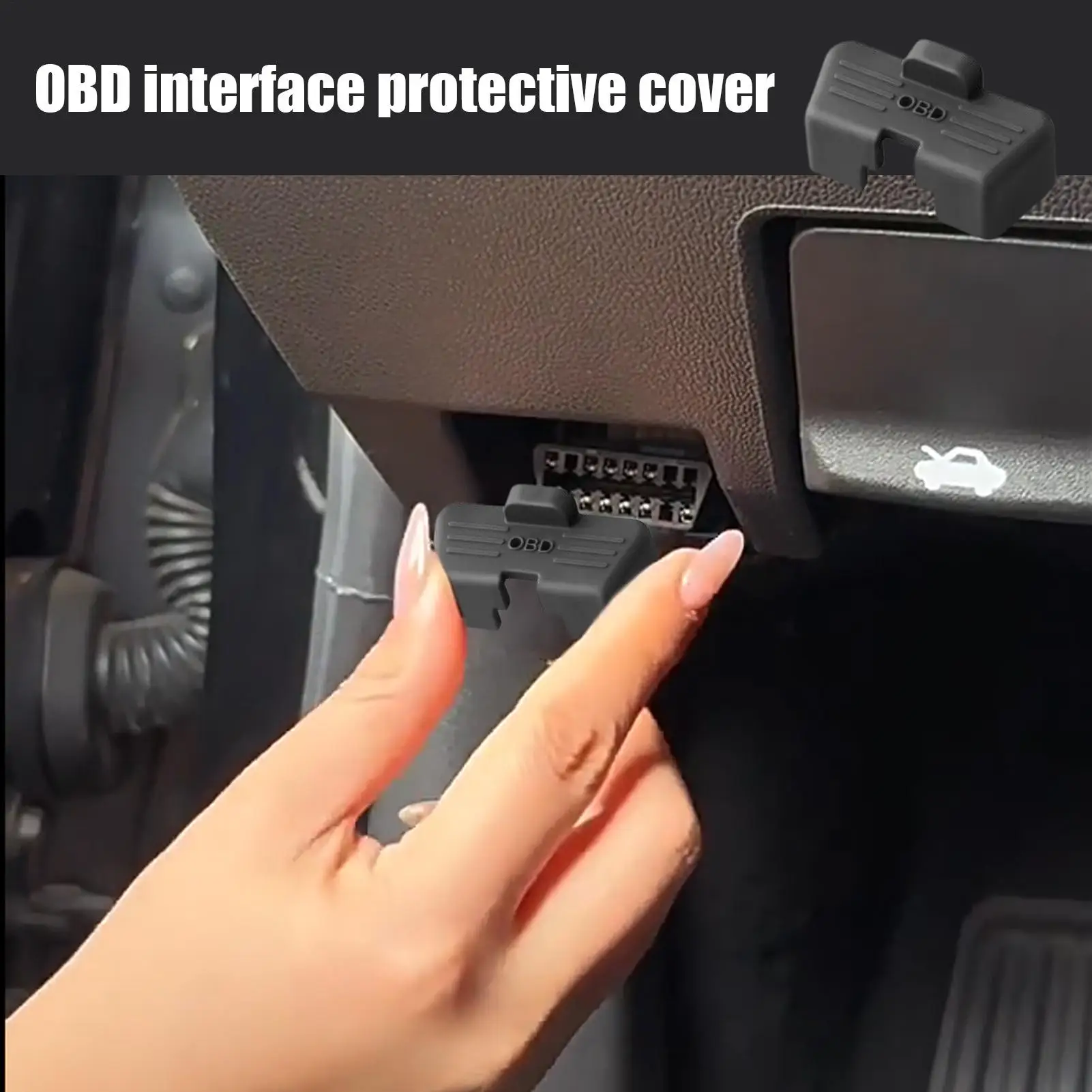 

Obd Protector OBD разъем пылезащитный чехол водонепроницаемый диагностический разъем защитная крышка для приключений ежедневная защита стирка