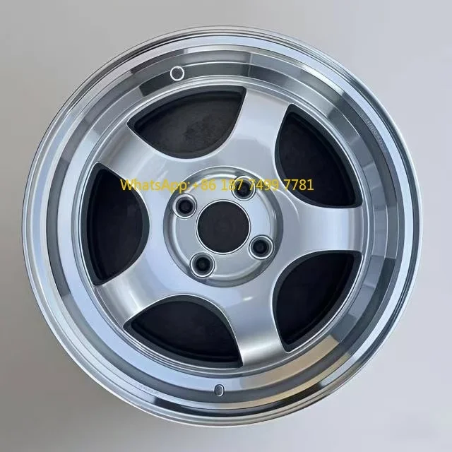 

14 15 Inch 4x100 ET35 Five-spoke Aluminum Alloy Wheels Modification Upgrade Car Rims