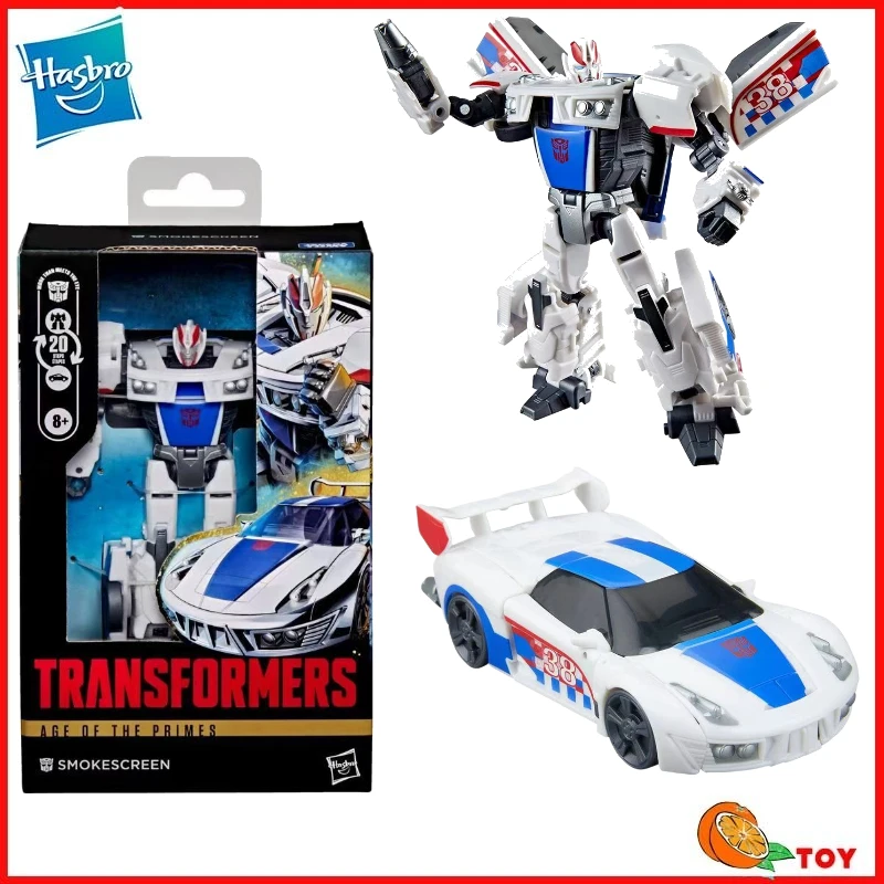 In Stock Takara Tomy Transformers Toys Age Of The Primes Smokescreen Model Robot Collection Action Figures Toy Gifts Hobby