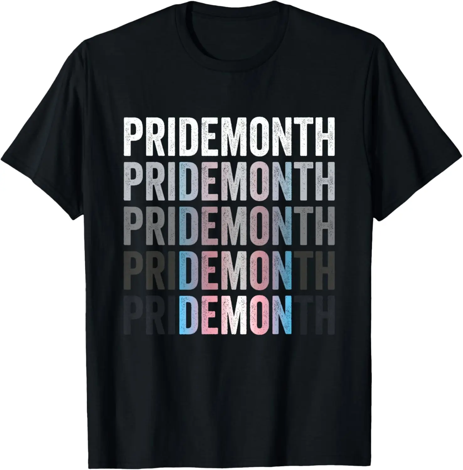 Pride Demon Transgender Pride Month LGBTQ Awareness Month T-Shirt