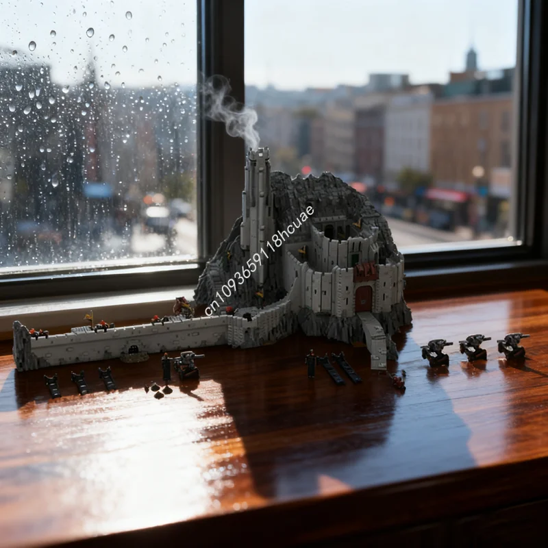 

15775 шт. MOC UCS Helm s Deep Hobbit and Lord Модель Рождественский подарок Строительные игрушки Блоки Строительство Сборка DIY Кирпич Дети