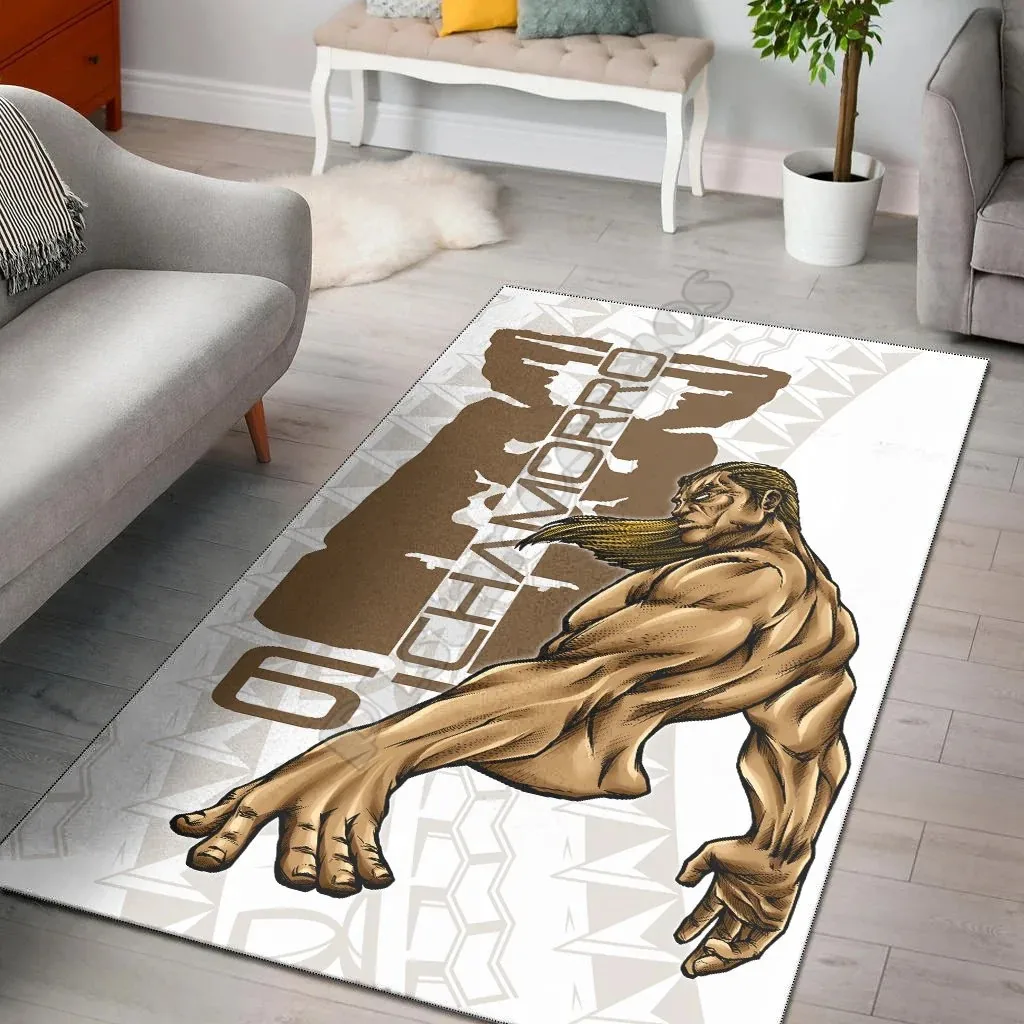 

Guam Area Rug - Chamorro With Puntan Carpet 3D All Over Printed Rug Home Decoration Themed Living Room Carpet