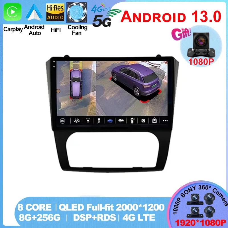 For Nissan Altima Teana 2008 2009 2010 2011 2012 Android 14 J32 L32 Car Radio Multimedia Video Player Navigation GPS DSP NO 2din