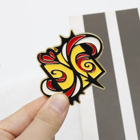 Broches con insignias con logotipo SK8 The Infinity S, broches de Langa Reki Miya para Cosplay, broches para mujeres y hombres, Pin de solapa, regalo de joyería