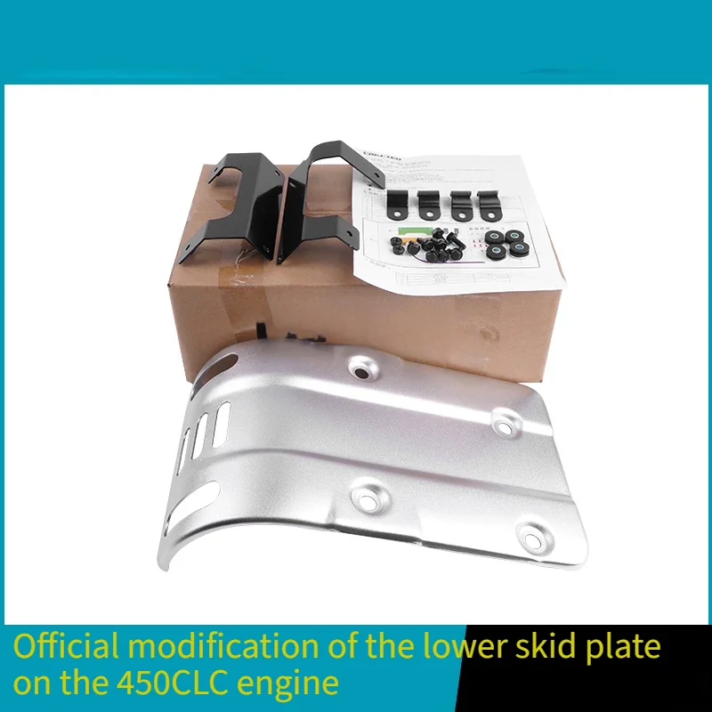 For CFMOTO 450CL-C Engine Skid Plate Aluminum Protector Cubre Carter Moto Accesorios Moto