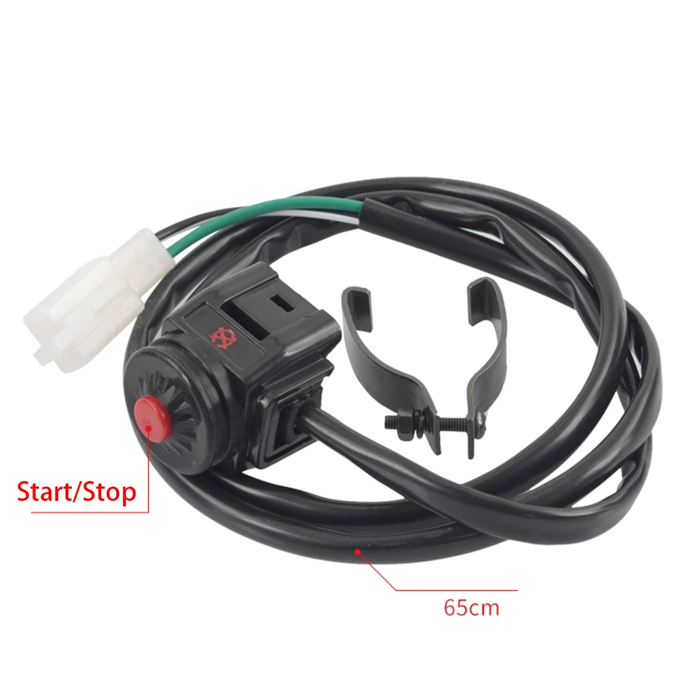 Universal ATV Motorcycle Dual Sport Dirt Quad Start Horn Kill Off Stop Switch Button Motorbike Accessories