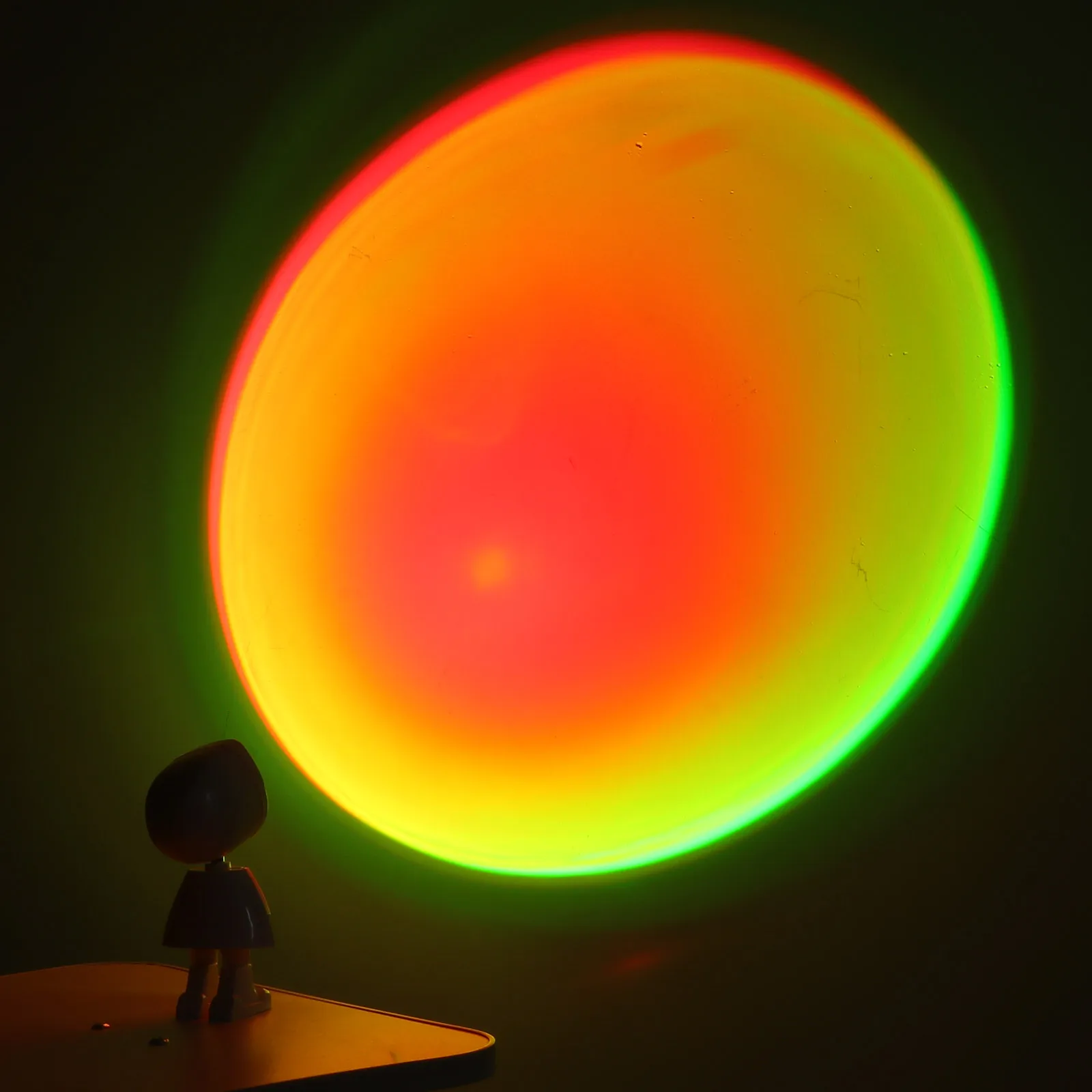 

Mini Robot Lamp Creative Atmosphere Light Atmosphere Light Mini Robot Shape Decor Bedroom Table Night Lighting