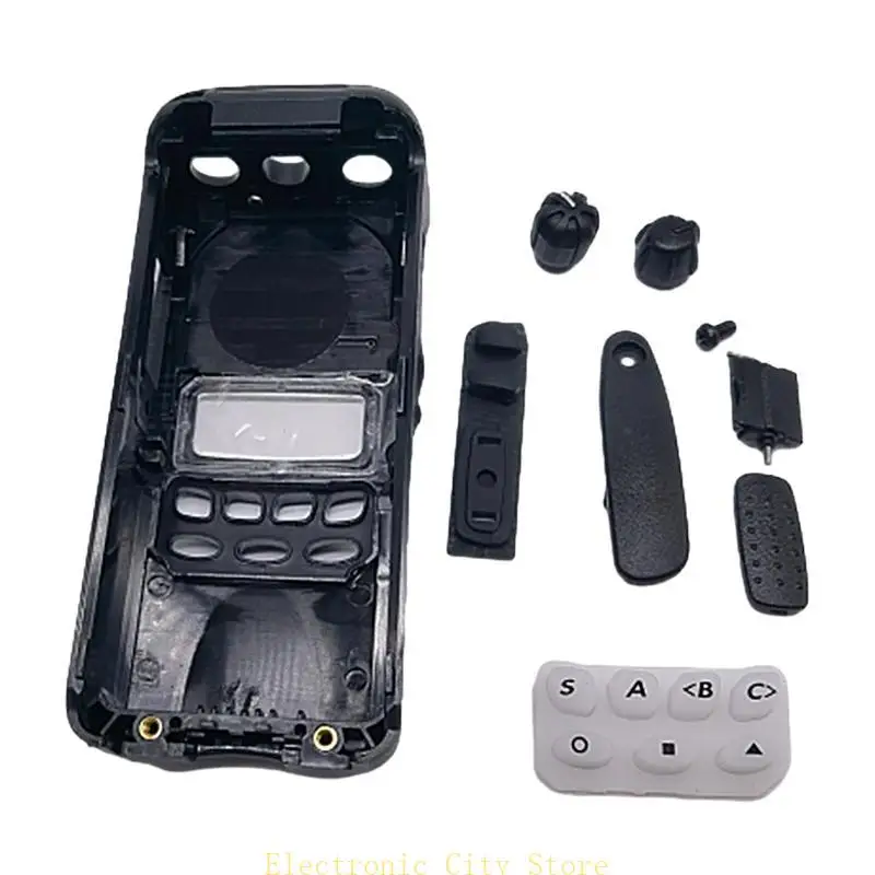 WalkieTalkie Housing Case, Front Cover Shell for TK3312 TK2317 TK3317 Radio WalkieTalkie Case Replacement Set