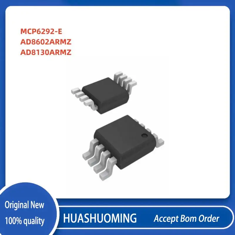 5Pcs/Lot NeW   MCP6292-E/MS    AD8602ARMZ     AD8130ARMZ   MSOP8