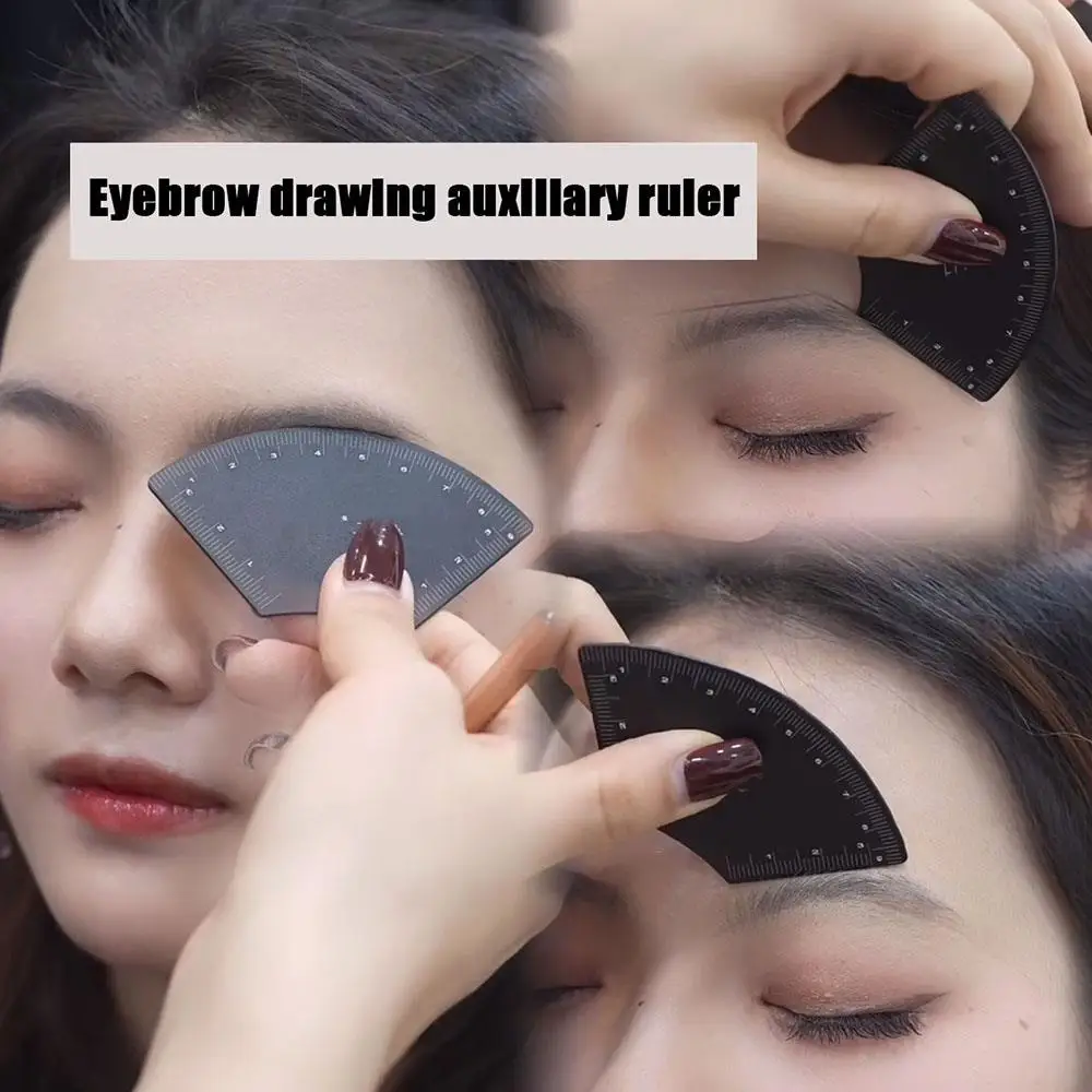 1 PC Brow Shaping Stencil Vrouwen Instant Brow Shaper Snelle Tekening Wenkbrauw Desgin Heerser Vormgeven Permanente Make-Up Draw Gids Heerser