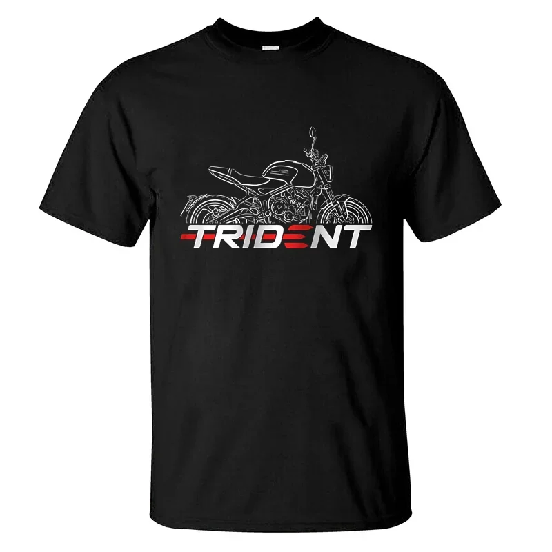 2024 men T shirt casual T-shirt winning Trident 660 2020-2024 graphic summer short sleeves 100% cotton s-3xl cool tee