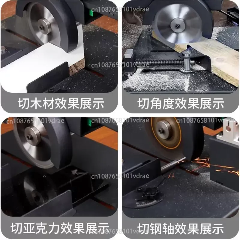 Sliding Cutting Saw Multifunctional Push-pull Aluminum Alloy Stainless Steel Metal Woodworking Tile Cutting Machine Push-pull