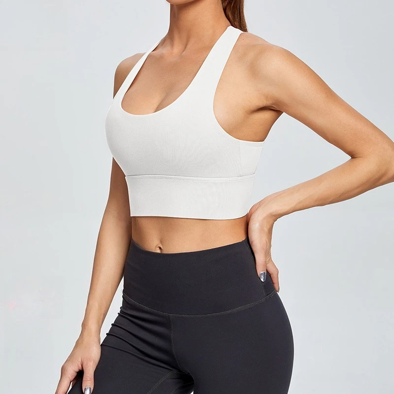 

Plus Size High Impact Sports Bra Women Shockproof Workout Tank Top Fitness Gym Athletic Vest