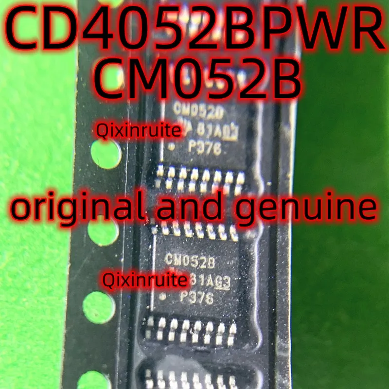 Qixinruite    CD4052BPWR CM052B  TSSOP-16     original and genuine