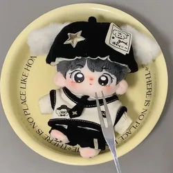 10cm Doll Clothes Mini School Suit Miniature School Uniform Changing Dress Game Cosplay Shirt Necktie Pants Hat Vest Set