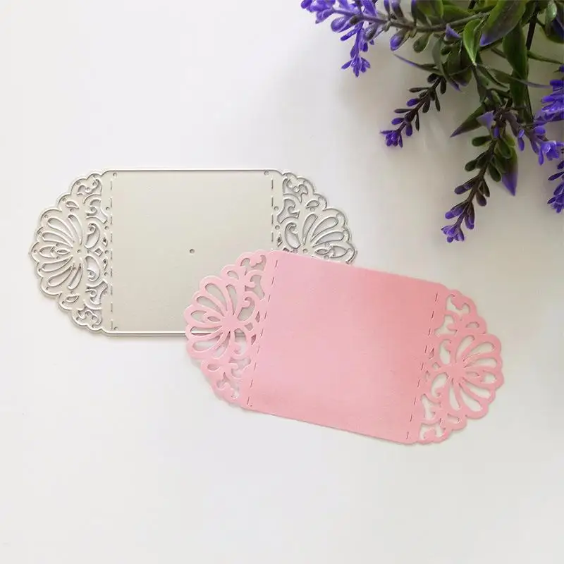 Lace Greeting Card Metal Cutting Dies Stencils Die Cut DIY Scrapbooking Album Paper Card Embossing