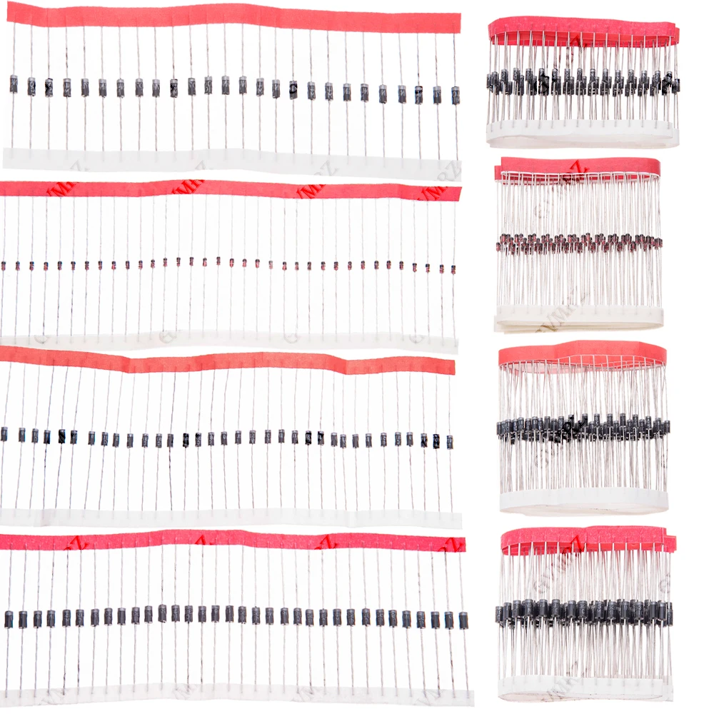 1N 1N60 1N914 1N5817 Series Rectifier/Schottky Diode 1N5359B  Assortment Encapsulated Diode 1N4007 45mil 1N4148 1N4937 58MIL