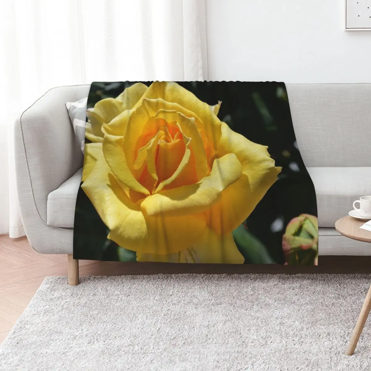 الوردة الصفراء رمي بطانية هدايا عيد الميلاد بطانيات الأربعاء لبطانيات السرير لبطانيات الأرائك