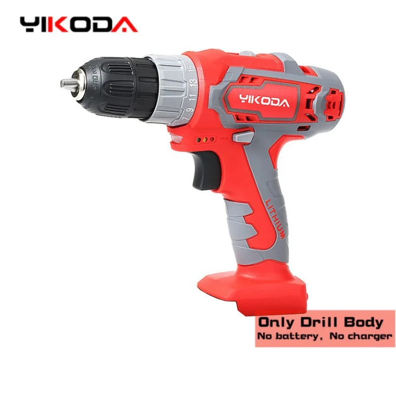 Electric Drilling Machines 10MM Drill Bit Screwdriver Power Tool Two-speed 36V Li-ion Battery Cordless Power Drills
