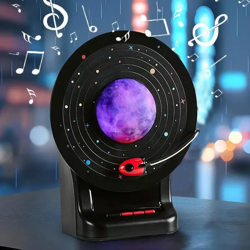 

Galaxy Touch Control Moon Lamp Space Беспроводной динамик Milky Way Динамик с басовой диафрагмой 7, регулируемые цвета света Музыкальный плеер