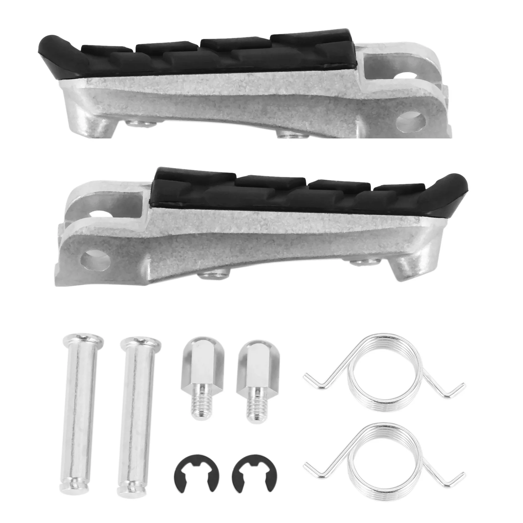 Highly Recommended 1 Set Motorcycle Front Footrest Pedal Foot Pegs Foot Pegs Pedals For Honda Cb250 Cbr600f Cb600f Nc700 view 5