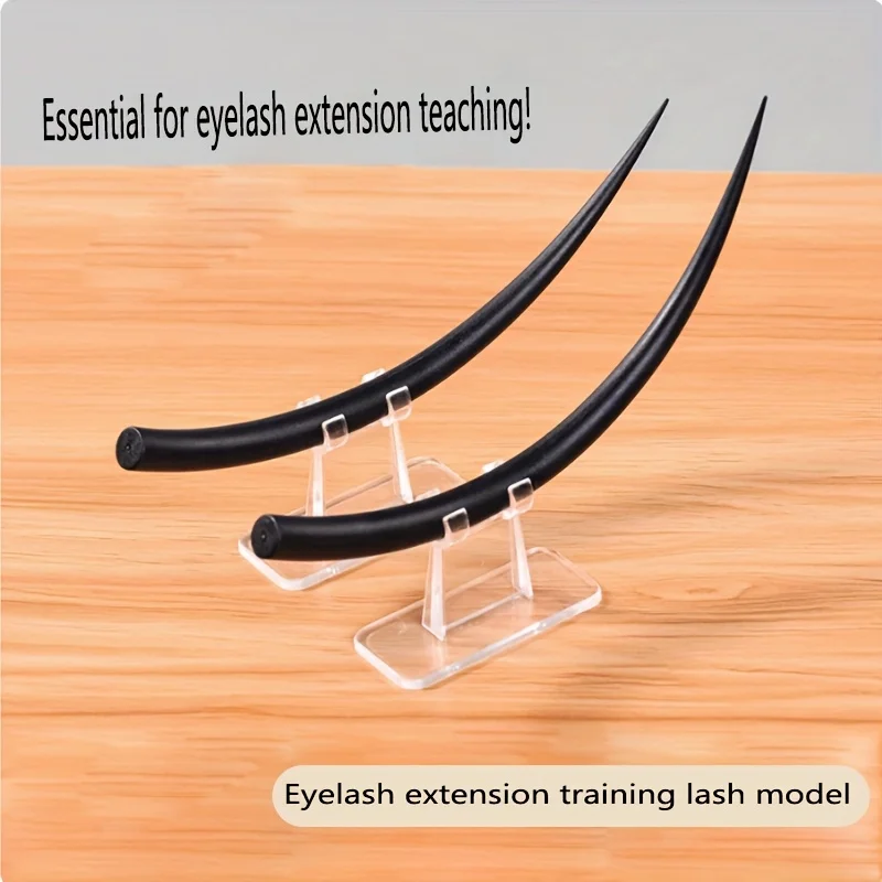 Professional Adjustable Eyelash Training Model with BC Curl Display - Teaching Demonstration Practice Tool