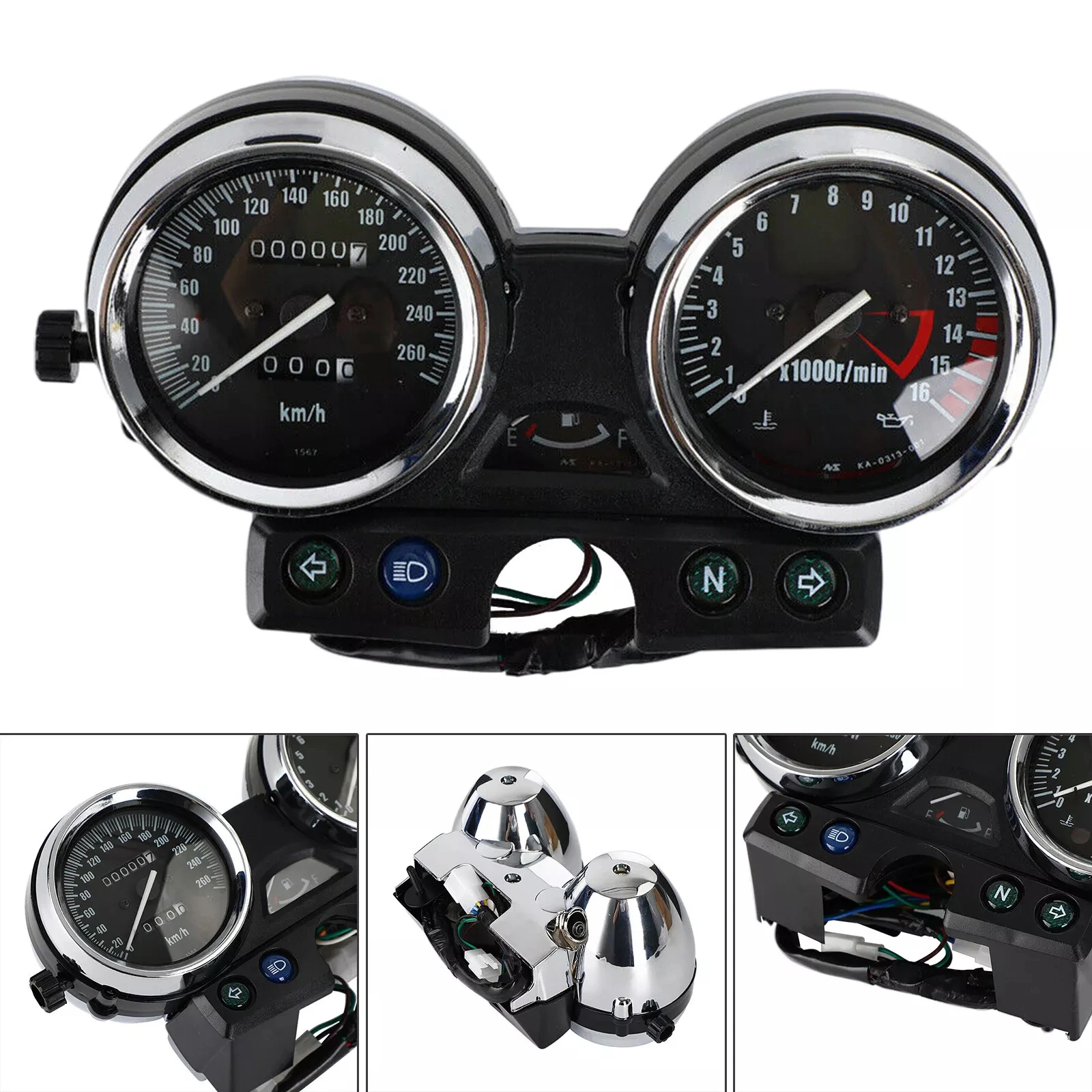 

Motorcycles Speedometer Gauge Tachometer Odometer For Kawasaki ZRX ZRX1100 ZRX400 250 400 750 1100 ZRX250