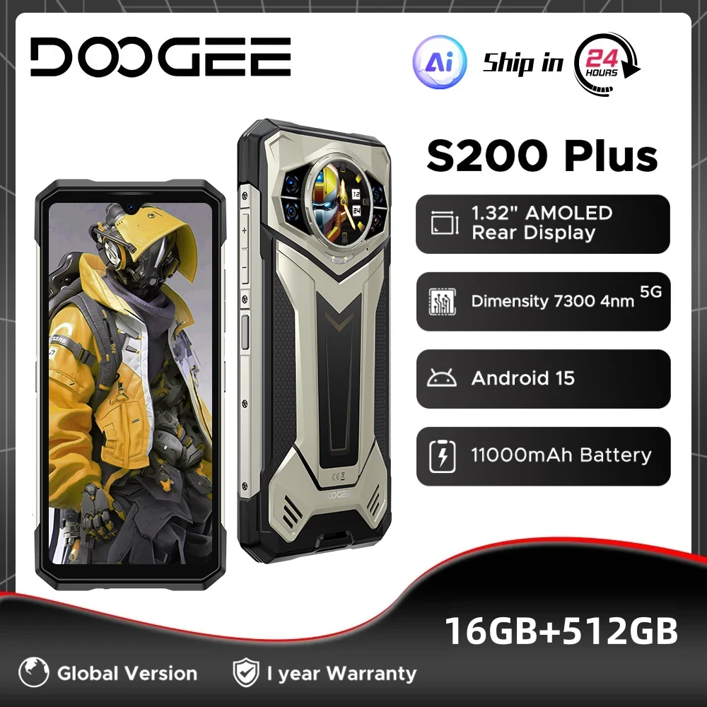 Global Version DOOGEE S200 Plus
