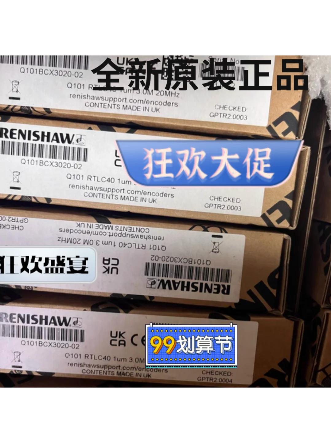 Renishaw Reading Head Brand New Original Q101BCZ3020-02 Q101BCX3020 Grating Ruler