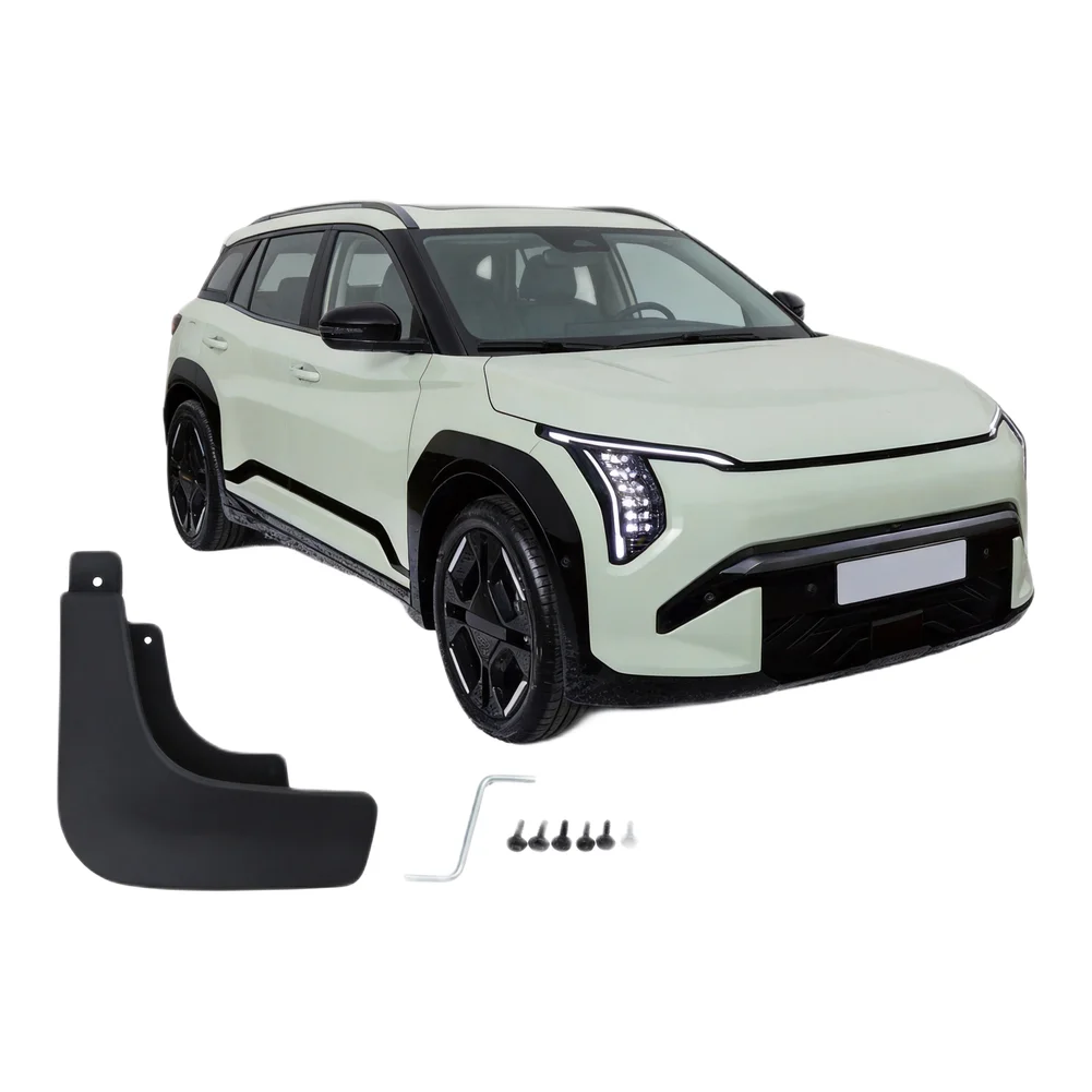 Front Rear Mudguard Car Tire Fender Flares Car Maintenance Easy Installation Process Made Of ABS Material Front Wheel 290*190mm