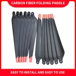 12 Pieces Dji T30 Drone Folding Paddle Carbon Material Fertilizing Agriculture Plant Protection UAV Wing Propeller