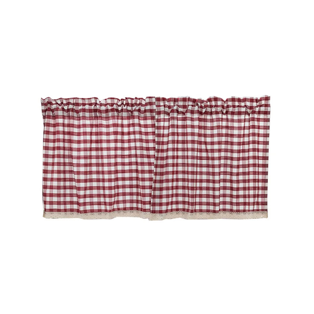 

Lace Curtains Decorative Blackout Panels Polyester Fabric Fade Resistant Four Living Room Bedroom Dormitory Window