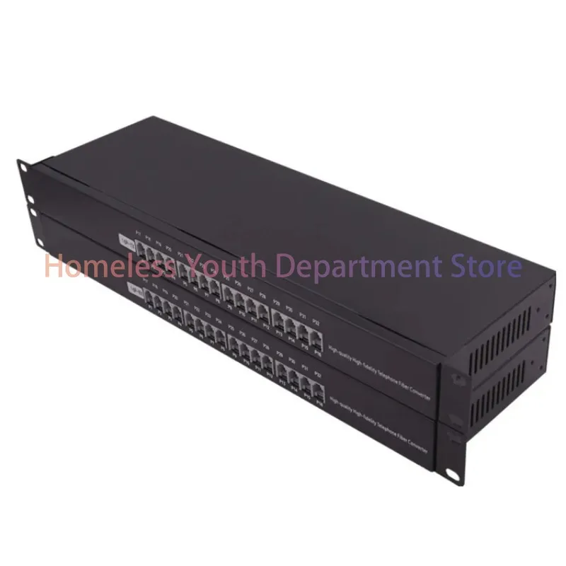 16CH port pcm multiplexer telephone fiber optic to rj11 media converter
