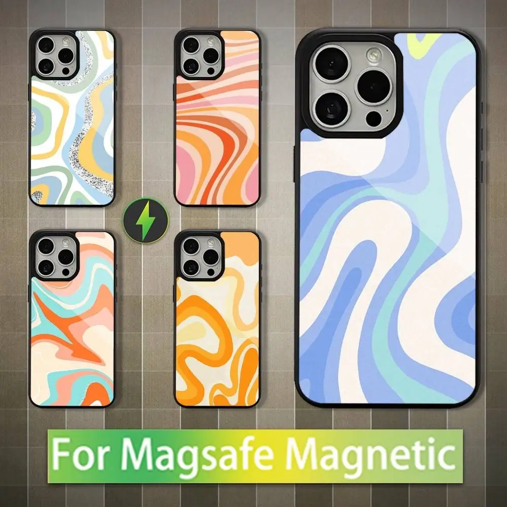 

Swirl Abstract Graffiti Phone Case For iPhone 16,17,15,14,13,12,11,Pro,Max,Plus,Mini,Magsafe,Magnetic Wireless Charging Case