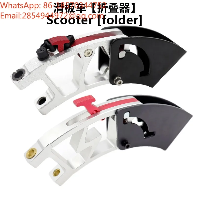 10 Inch Electric Scooter Folding Assembly Handlebar Stem Front Fork Replacement Parts for E‑Scooter