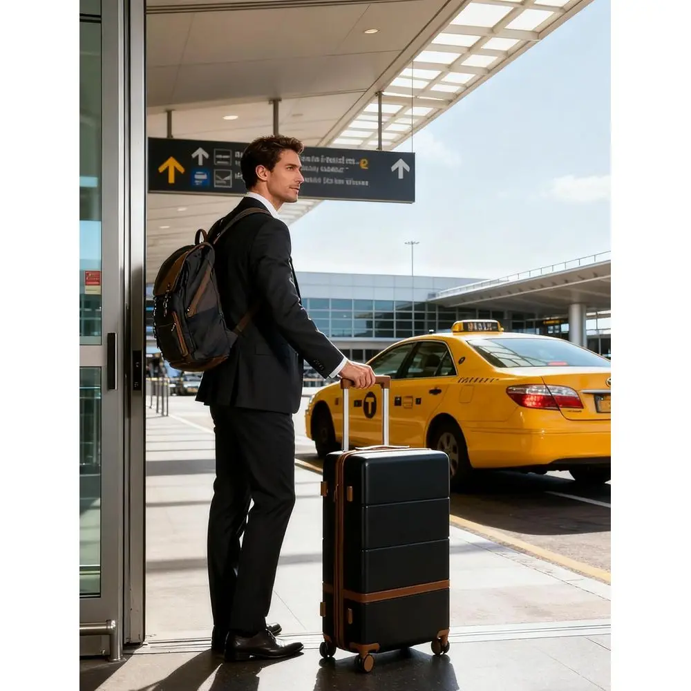 Conjunto de bagagem rígida de 2 peças com rodas, trava TSA, malas impermeáveis de 20/24 polegadas para viagens