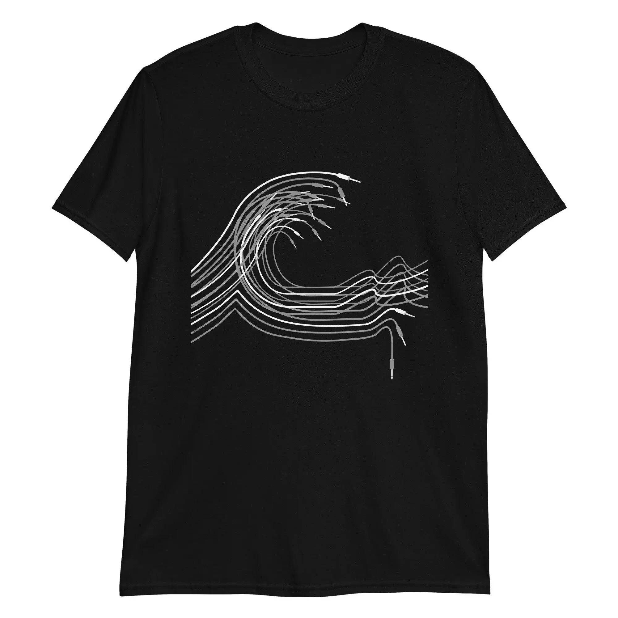 Great Wave For Electronic Musician And Modular Synthesizer Player T Shirt